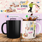 TAZZA BEST DAD PERSONALIZZATA CON FOTO E NOME