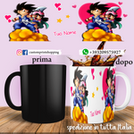 TAZZA GOKU PERSONALIZZATA CON NOME MOD.2