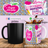 TAZZA  MIGLIOR MAESTRA PERSONALIZZATA CON NOME