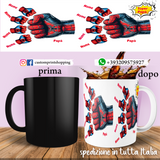TAZZA PAPA' SPIDERMAN PERSONALIZZATA MOD.4