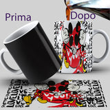 TAZZA DISNEY MICKEY LOVE PERSONALIZZABILE CON NOME MOD.7