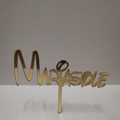 NOME PLEXIGLASS PERSONALIZZATO