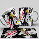 TAZZA DISNEY MICKEY LOVE PERSONALIZZABILE CON NOME MOD.3