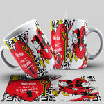 TAZZA DISNEY MICKEY LOVE PERSONALIZZABILE CON NOME MOD.6