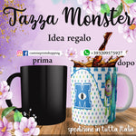 TAZZA MIKE E JAMES PERSONALIZZABILE CON IL TUO NOME