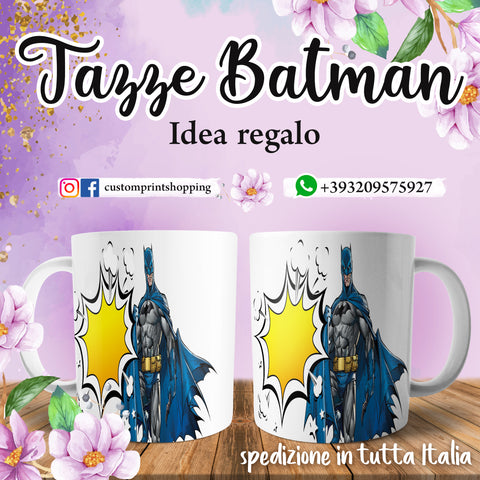 TAZZA BATMAN PERSONALIZZABILE MOD.15