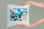 CUSCINO PERSONAGGI DISNEY PERSONALIZZATO