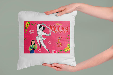 CUSCINO MULAN PERSONALIZZATO