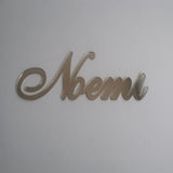 Nome in Plexiglass vari Modelli