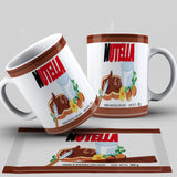 TAZZA NUTELLA  PERSONALIZZABILE CON NOME