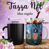 TAZZA PANTHERS  NFL PERSONALIZZABILE CON IL TUO NOME