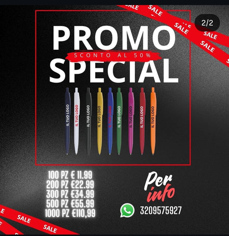 Penna  in plastica personalizzata corpo colorato Modello Stix