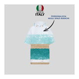 Poncho con Cappuccio tessuto in Spugna Personalizzato con Logo o Foto - Adatto per Sport Acquatici