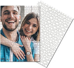 Puzzle Personalizzato Quadrato 28x28 cm con Foto, Puzzle Personalizzati con Immagini e testo Dimensione Puzzle 28x28 cm.(49 Tasselli)