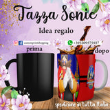 TAZZA SONIC ROBOTINIC PERSONALIZZABILE CON IL TUO NOME