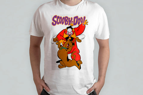 T-SHIRT SCOOBY DOO PERSONALIZZABILE CON NOME MOD.1