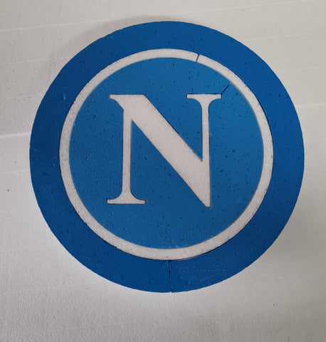 SCUDETTO NAPOLI CAMPIONE LOGO IN POLISTIROLO