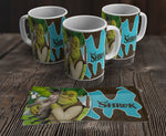 TAZZA SHREK CIUCHINO  PERSONALIZZABILE CON IL TUO NOME
