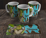 TAZZA SHREK CIUCHINO  PERSONALIZZABILE CON IL TUO NOME