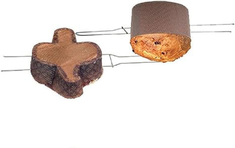 5 SPILLONI PER PANETTONE O COLOMBA IN ACCIAIO