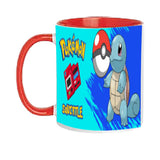 TAZZA POKEMON SQUIRTLE  PERSONALIZZABILE CON IL TUO NOME