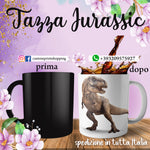 TAZZA T-REX JURASSIC WORLD PERSONALIZZABILE CON IL TUO NOME