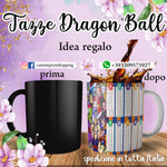 TAZZA DRAGON BALL CON TABELLINE PERSONALIZZABILE CON IL TUO NOME