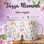 TAZZA MANO MAMMA PERSONALIZZATA CON NOME MOD.2