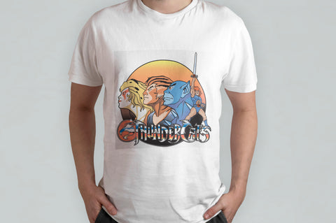 T-SHIRT THUNDERCATS PERSONALIZZABILE CON NOME