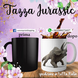 TAZZA TRICERATOPS JURASSIC WORLD PERSONALIZZABILE CON IL TUO NOME