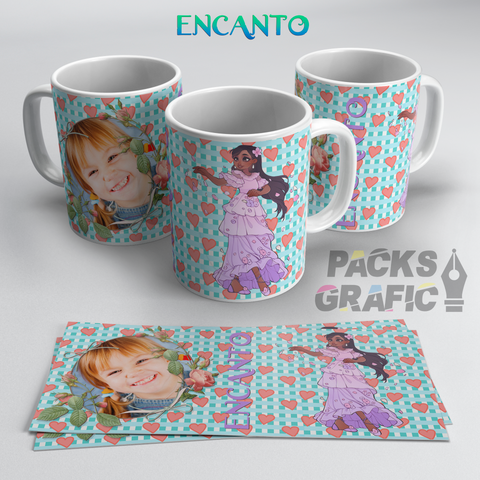 TAZZA ENCANTO PERSONALIZZATA CON FOTO  MOD.019