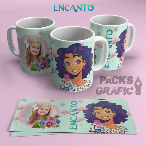 TAZZA ENCANTO PERSONALIZZATA CON FOTO  MOD.022