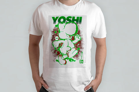 T-SHIRT SUPER MARIO BROS PERSONALIZZABILE CON IL TUO NOME MOD.10