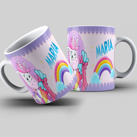 TAZZA UNICORNO PERSONALIZZATA CON IL TUO NOME MOD.12