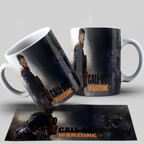TAZZA CALL OF DUTY PERSONALIZZABILE CON IL TUO NOME MOD.12