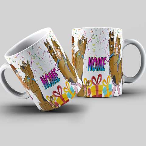 TAZZA SCOOBY DOO PERSONALIZZABILE CON IL TUO NOME MOD.13