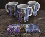 TAZZA AVENGERS END GAME PERSONALIZZABILE CON IL TUO NOME MOD.14