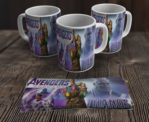 TAZZA AVENGERS END GAME PERSONALIZZABILE CON IL TUO NOME MOD.14