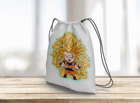 ZAINETTO DRAGON BALL CHIBI PERSONALIZZABILE CON IL TUO NOME MOD.14