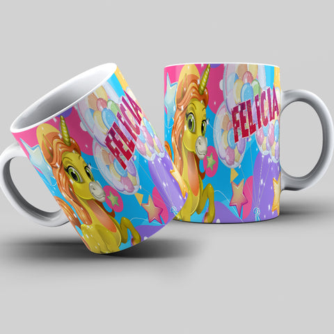 TAZZA UNICORNO PERSONALIZZATA CON IL TUO NOME MOD.16