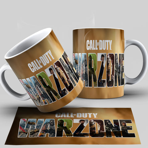 TAZZA CALL OF DUTY PERSONALIZZABILE CON IL TUO NOME MOD.16