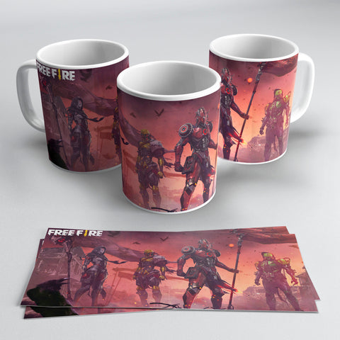 TAZZA FREE FIRE PERSONALIZZABILE CON IL TUO NOME MOD.19