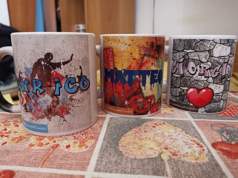 TAZZA MAGICA PERSONALIZZATA CON FOTO E/O NOME