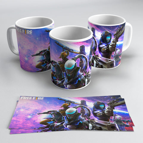 TAZZA FREE FIRE PERSONALIZZABILE CON IL TUO NOME MOD.20