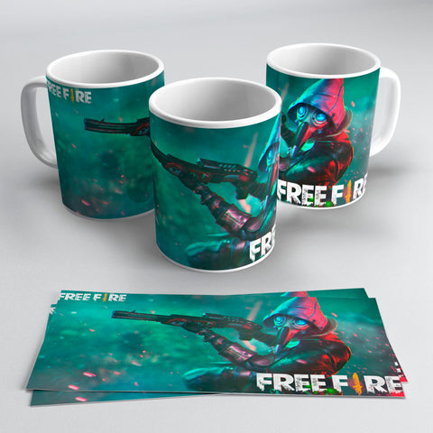 TAZZA FREE FIRE PERSONALIZZABILE CON IL TUO NOME MOD.21