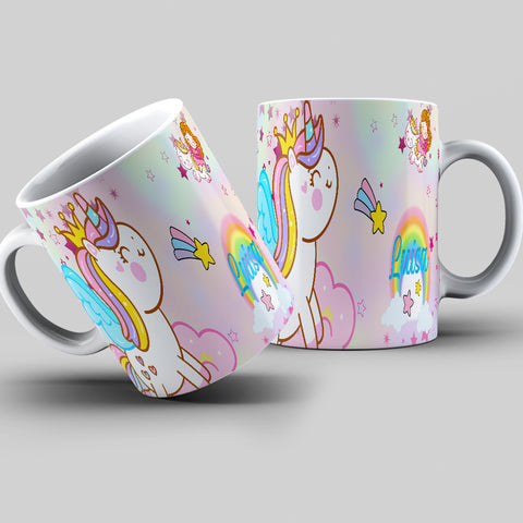 TAZZA UNICORNO PERSONALIZZATA CON IL TUO NOME MOD.21