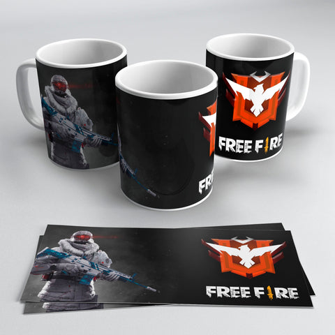 TAZZA FREE FIRE PERSONALIZZABILE CON IL TUO NOME MOD.22