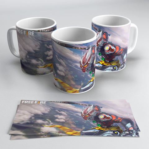TAZZA FREE FIRE PERSONALIZZABILE CON IL TUO NOME MOD.25