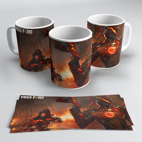 TAZZA FREE FIRE PERSONALIZZABILE CON IL TUO NOME MOD.26