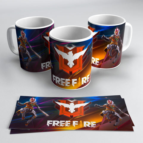 TAZZA FREE FIRE PERSONALIZZABILE CON IL TUO NOME MOD.27